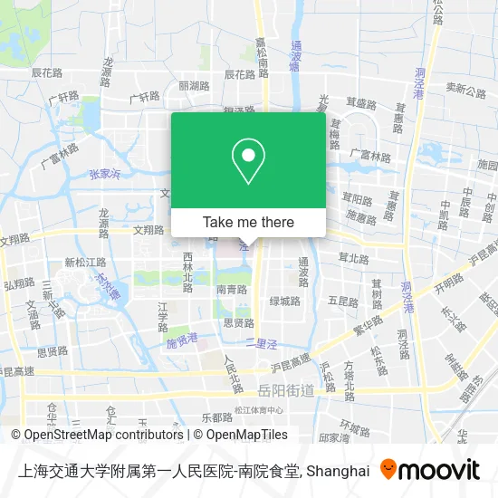 上海交通大学附属第一人民医院-南院食堂 map