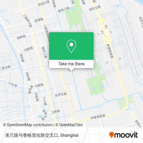 美兰路与香格里拉路交叉口 map