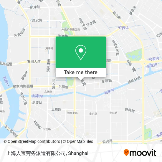 上海人宝劳务派遣有限公司 map