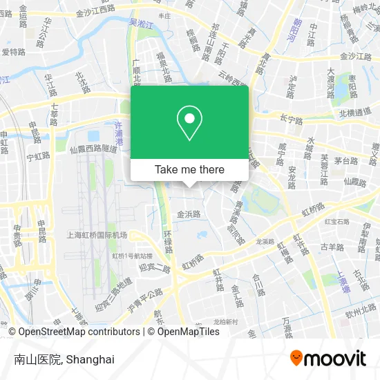 南山医院 map