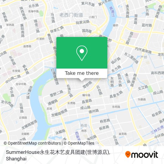 SummerHouse永生花木艺皮具团建(世博源店) map