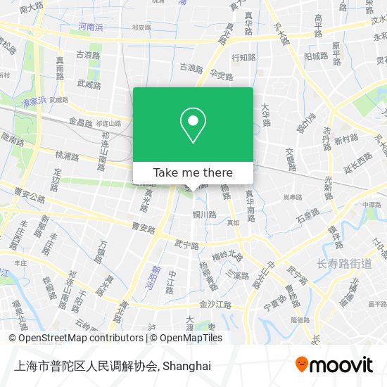 上海市普陀区人民调解协会 map