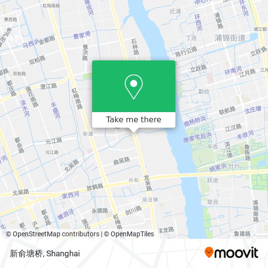 新俞塘桥 map