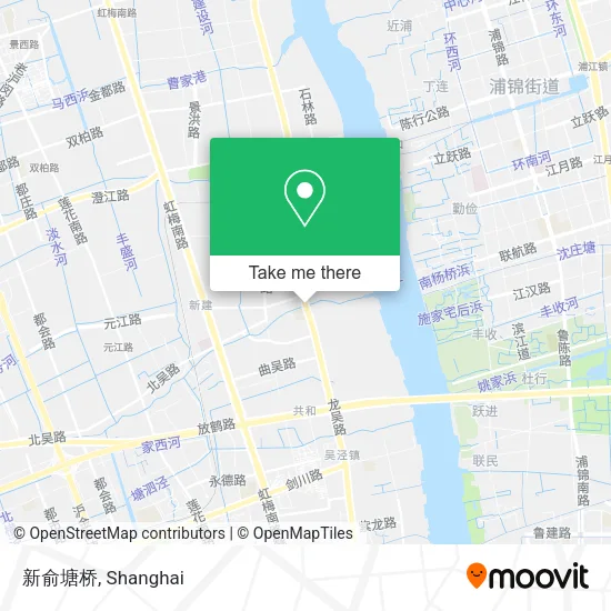 新俞塘桥 map