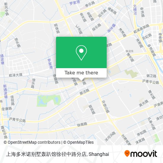上海多米诺别墅轰趴馆徐径中路分店 map