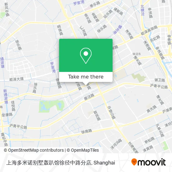 上海多米诺别墅轰趴馆徐径中路分店 map