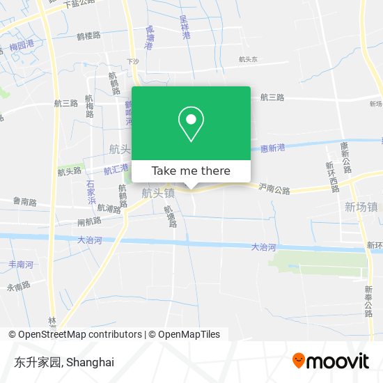 东升家园 map