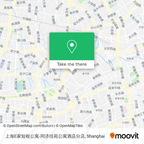 上海E家短租公寓-同济佳苑公寓酒店分店 map