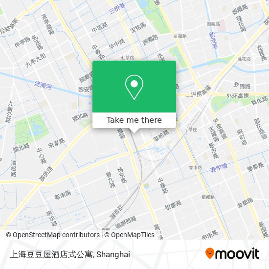 上海豆豆屋酒店式公寓 map