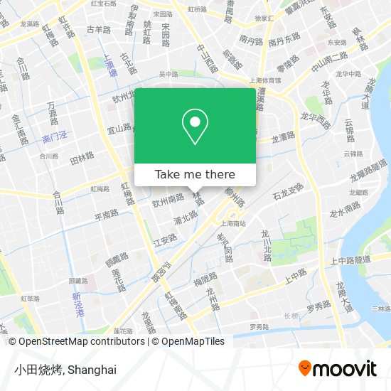 小田烧烤 map