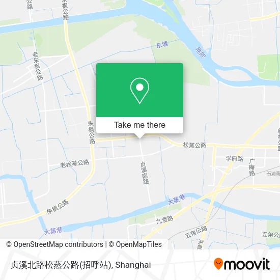 贞溪北路松蒸公路(招呼站) map