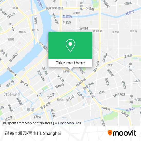 融都金桥园-西南门 map