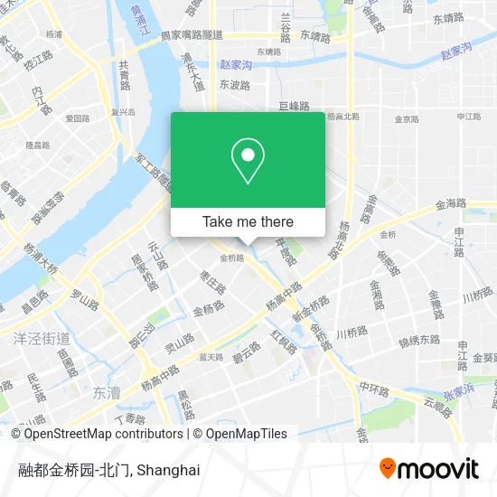 融都金桥园-北门 map