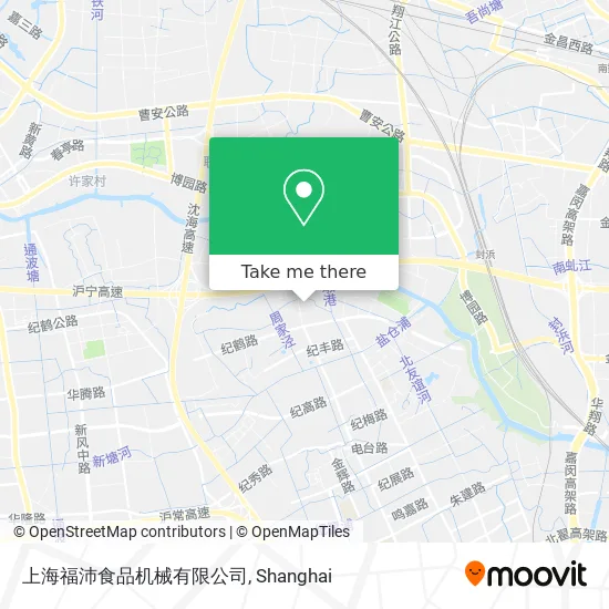上海福沛食品机械有限公司 map