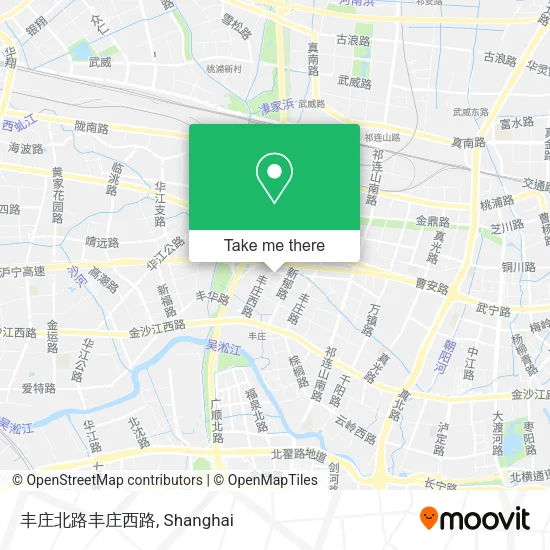 丰庄北路丰庄西路 map