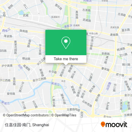 住嘉佳园-南门 map