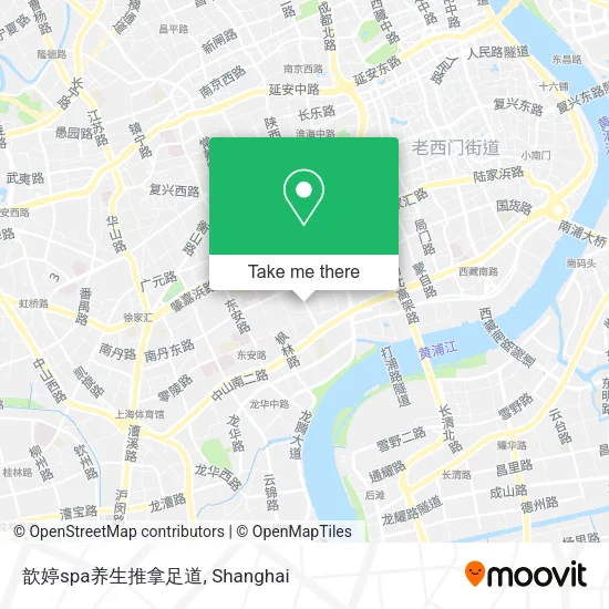 歆婷spa养生推拿足道 map