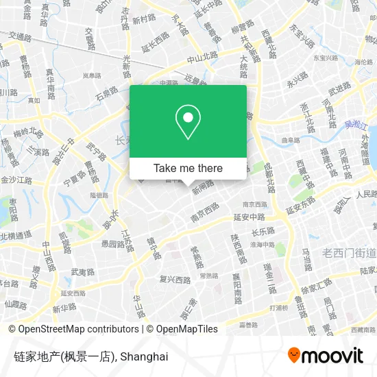 链家地产(枫景一店) map