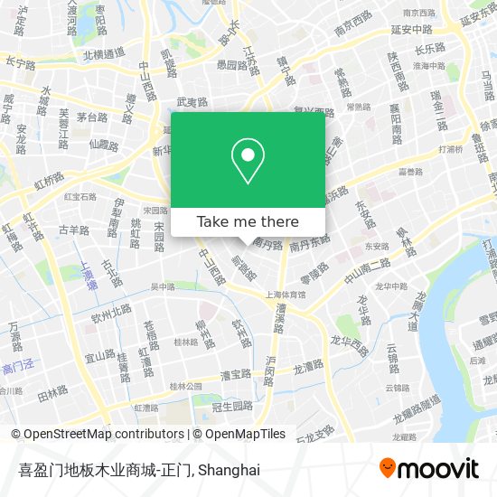 喜盈门地板木业商城-正门 map