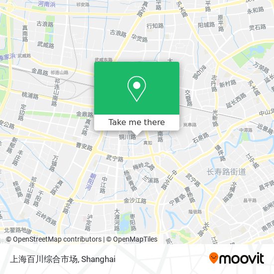 上海百川综合市场 map