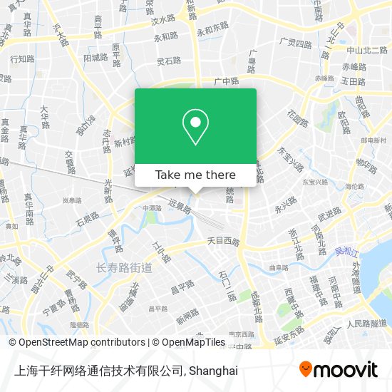 上海干纤网络通信技术有限公司 map