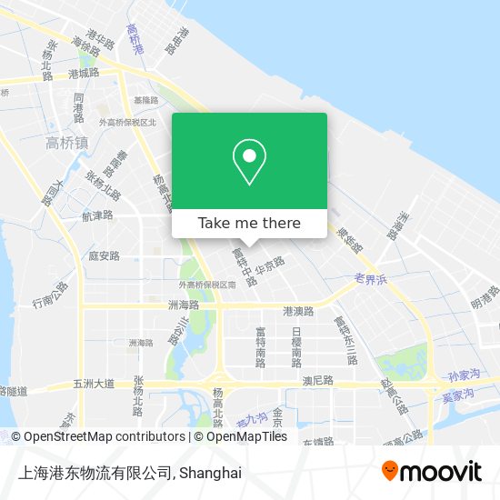 上海港东物流有限公司 map