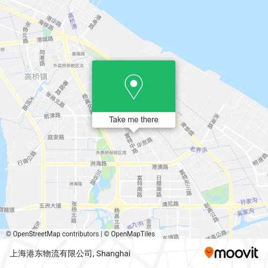 上海港东物流有限公司 map