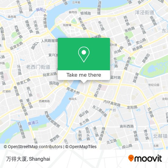 万得大厦 map
