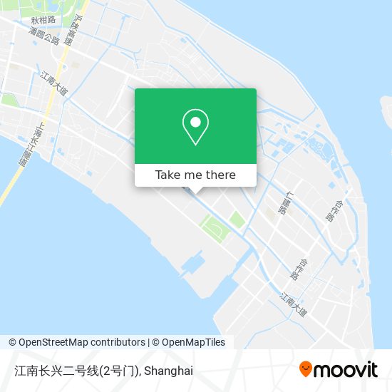 江南长兴二号线(2号门) map