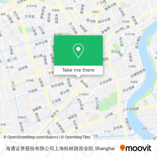 海通证券股份有限公司上海桂林路营业部 map