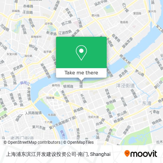 上海浦东滨江开发建设投资公司-南门 map