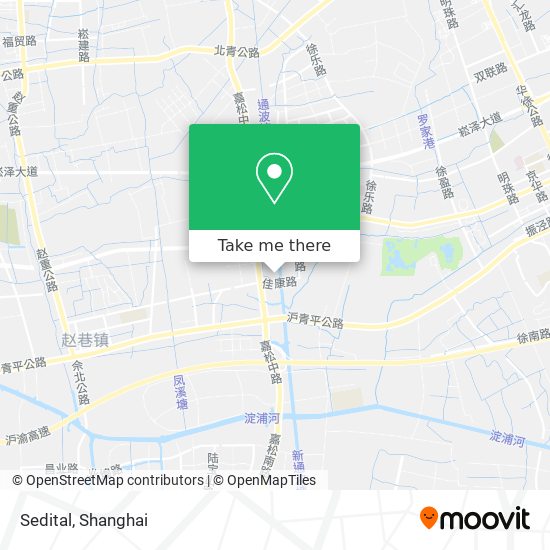 Sedital map