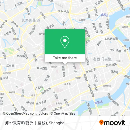 师华教育IE(复兴中路校) map
