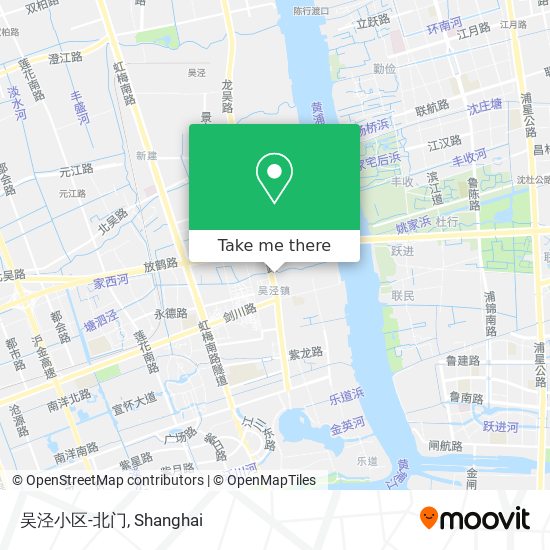 吴泾小区-北门 map