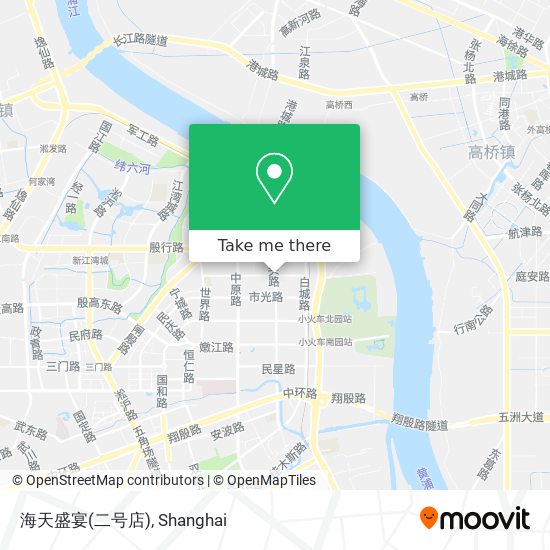 海天盛宴(二号店) map