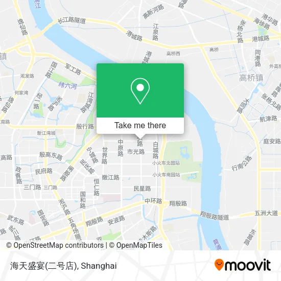 海天盛宴(二号店) map