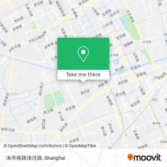涞亭南路涞泾路 map