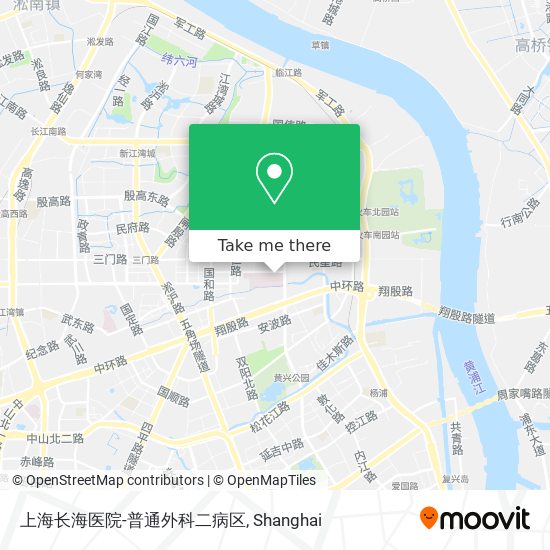 上海长海医院-普通外科二病区 map