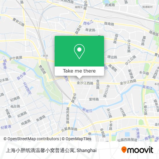 上海小胖纸滴温馨小窝普通公寓 map