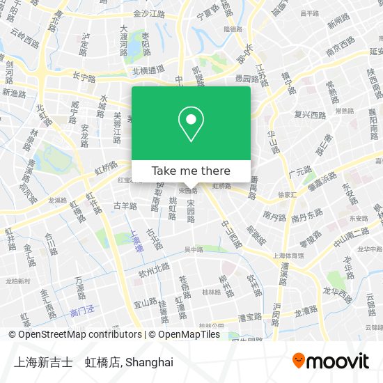 上海新吉士　虹橋店 map