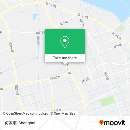 何家宅 map