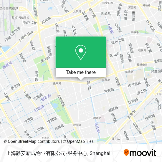 上海静安新成物业有限公司-服务中心 map