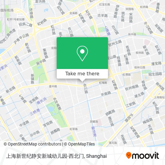上海新世纪静安新城幼儿园-西北门 map