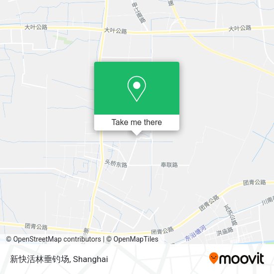 新快活林垂钓场 map