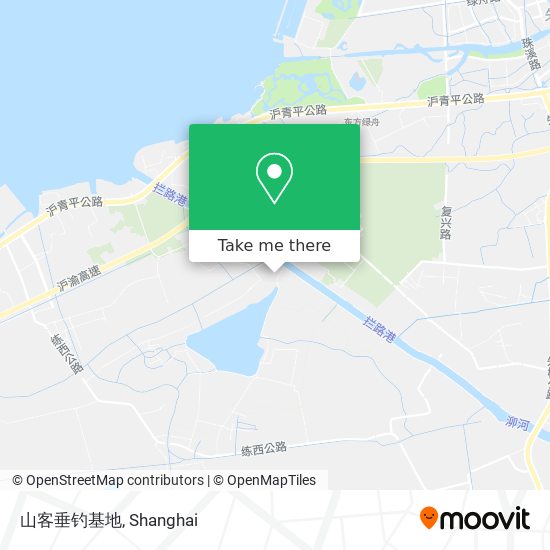 山客垂钓基地 map
