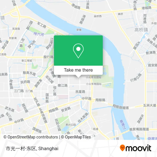 市光一村-东区 map