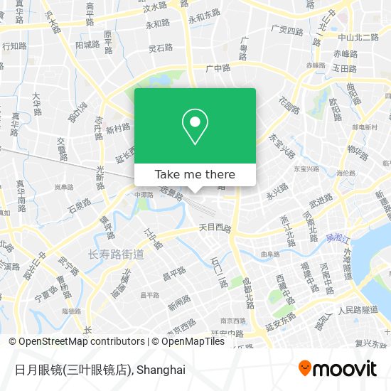日月眼镜(三叶眼镜店) map