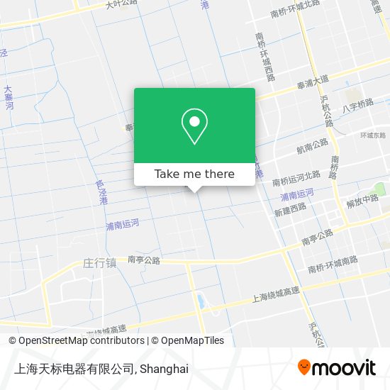 上海天标电器有限公司 map