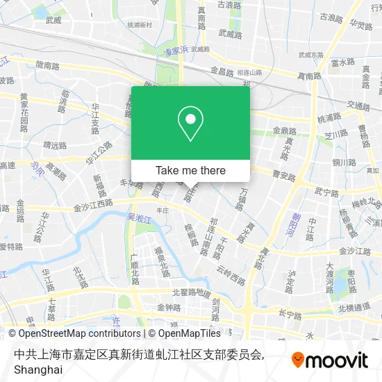中共上海市嘉定区真新街道虬江社区支部委员会 map