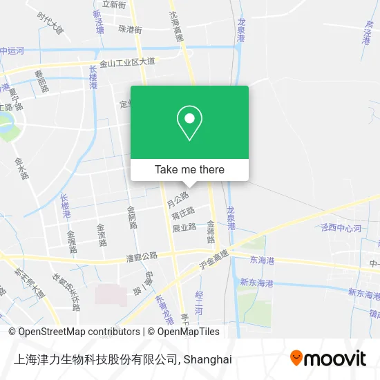 上海津力生物科技股份有限公司 map